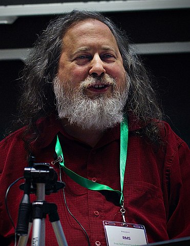 Richard Stallman, créateur du logiciel libre
